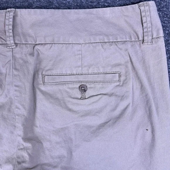 J. Crew Frankie Shorts Womens 10 Beige Khaki Dress Chino Golf Stretch‎ Fit36x9 - Picture 7 of 8